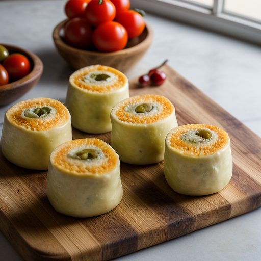 Cheese Stuffed Rolls recipe image