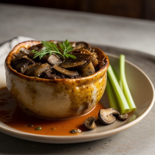 Cheese-Topped Beef & Potato Bake recipe image