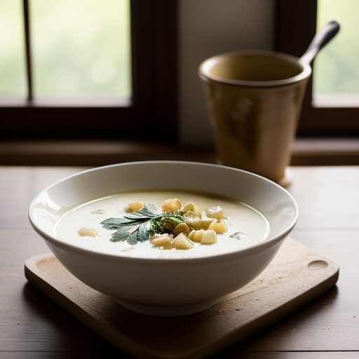 Cheese & Trees Soup recipe image