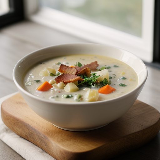 Cheese & Vegetable Chowder recipe image