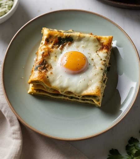 Cheese & Vegetable Lasagne recipe image
