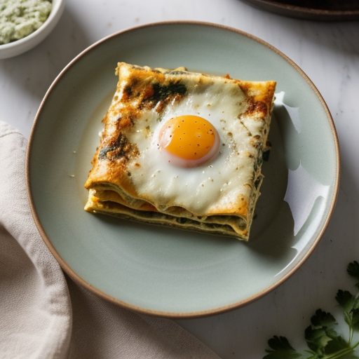 Cheese & Vegetable Lasagne recipe image