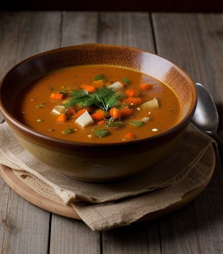 Cheese Vegetable Soup recipe image