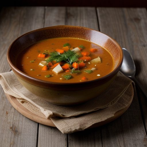 Cheese Vegetable Soup recipe image