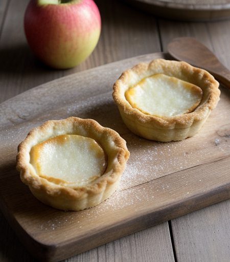 Cheese and Apple Tartlets recipe image