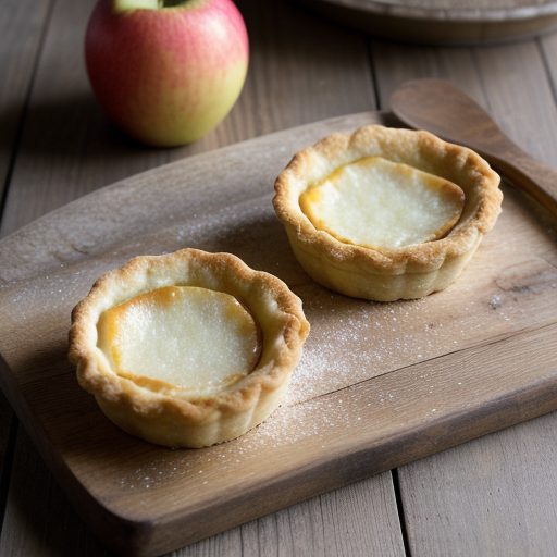 Cheese and Apple Tartlets recipe image