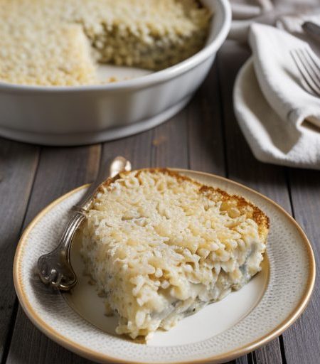 Cheese and Rice Casserole recipe image