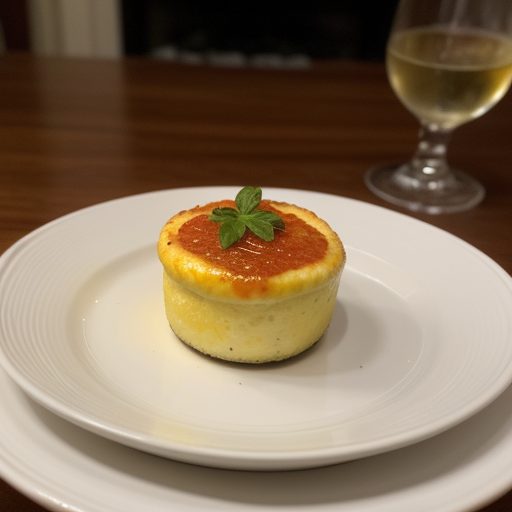 Cheese and Tomato Souffles recipe image