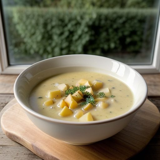Cheese and Trees Soup recipe image