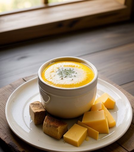 Cheese fondue-rec.foods recipe image