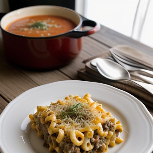Cheeseburger Casserole recipe image