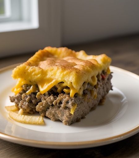 Cheeseburger 'N Fries Casserole recipe image