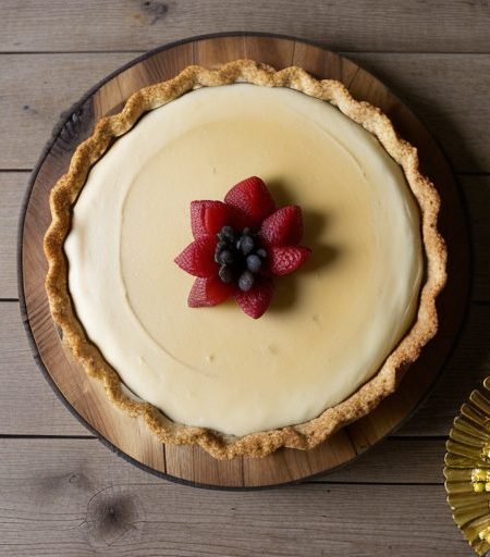 Cheesecake Fruit Pie recipe image