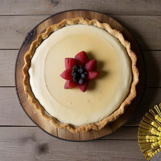 Cheesecake Fruit Pie recipe image