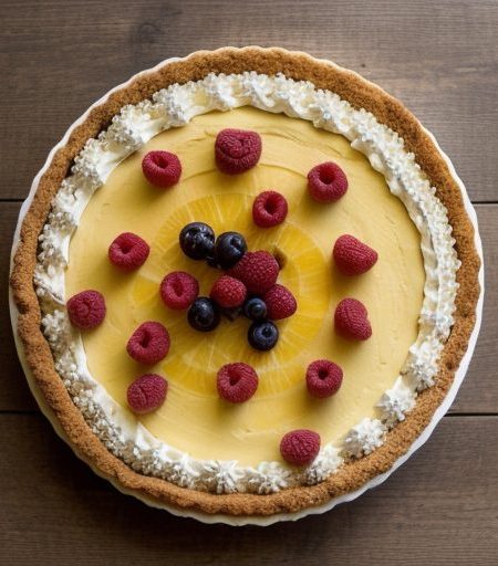Cheesecake Fruit Tart - Bon Appetit recipe image