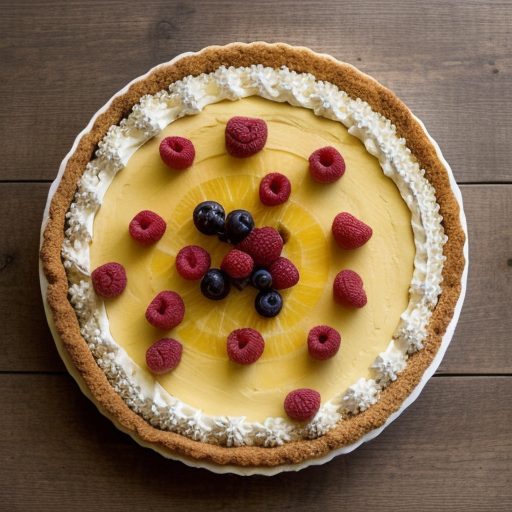 Cheesecake Fruit Tart - Bon Appetit recipe image