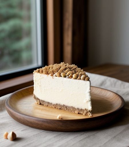 Cheesecake With Hazelnuts recipe image