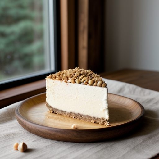 Cheesecake With Hazelnuts recipe image