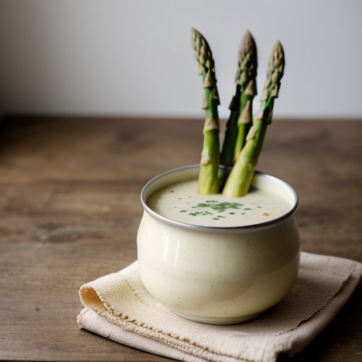 Cheesy Asparagus Soup recipe image