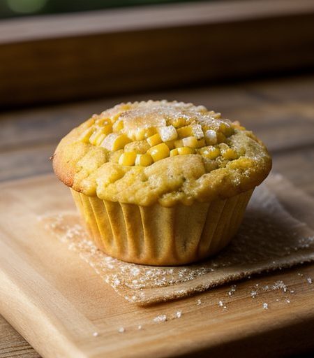 Cheesy Bacon-Corn Muffins recipe image