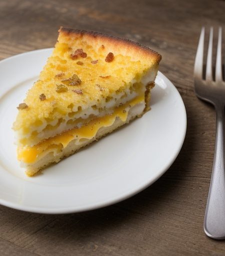 Cheesy Bacon & Egg Slice recipe image