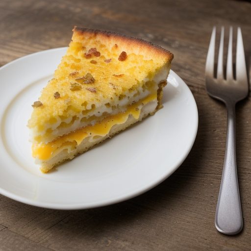 Cheesy Bacon & Egg Slice recipe image