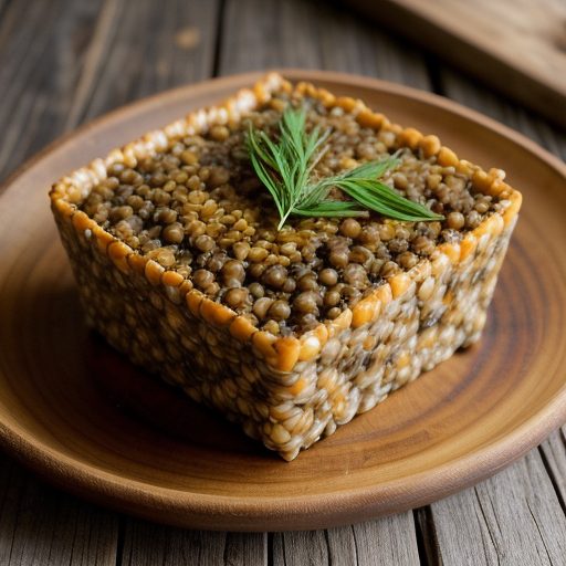 Cheesy Barley-Lentil Casserole (4 PTS recipe image