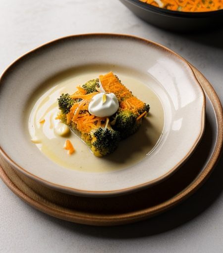 Cheesy Broccoli-Carrot Casserole recipe image