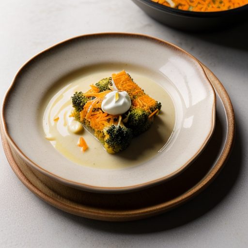 Cheesy Broccoli-Carrot Casserole recipe image