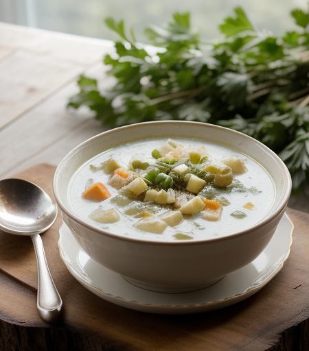 Cheesy Chicken Chowder recipe image