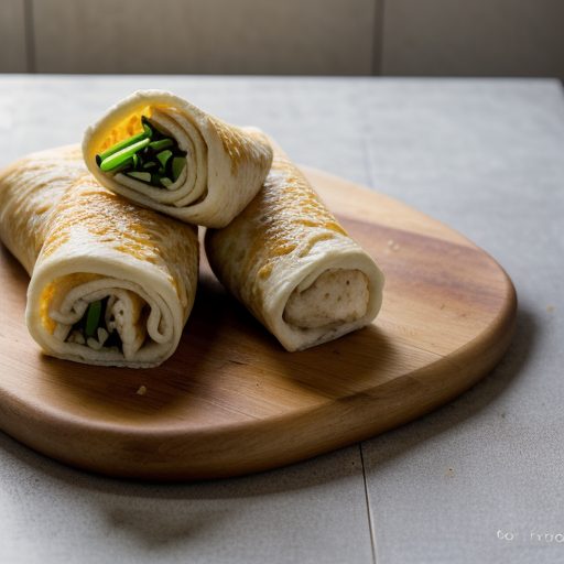 Cheesy Chicken Rolls recipe image