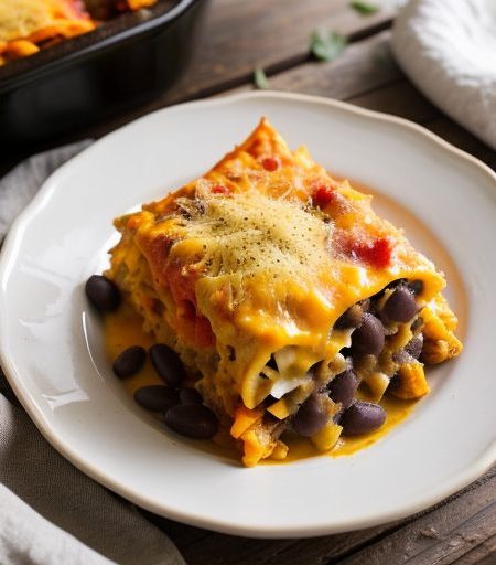 Cheesy Enchilanda Casserole recipe image