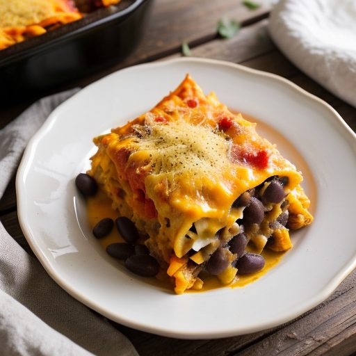 Cheesy Enchilanda Casserole recipe image