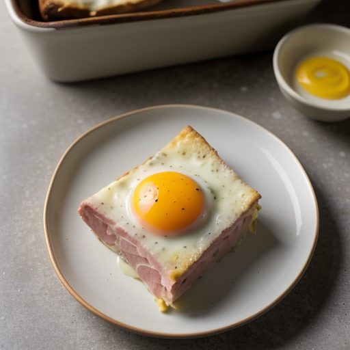 Cheesy Ham Bake recipe image