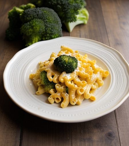 Cheesy Macaroni & Broccoli recipe image