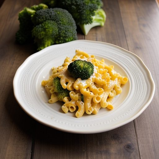Cheesy Macaroni & Broccoli recipe image