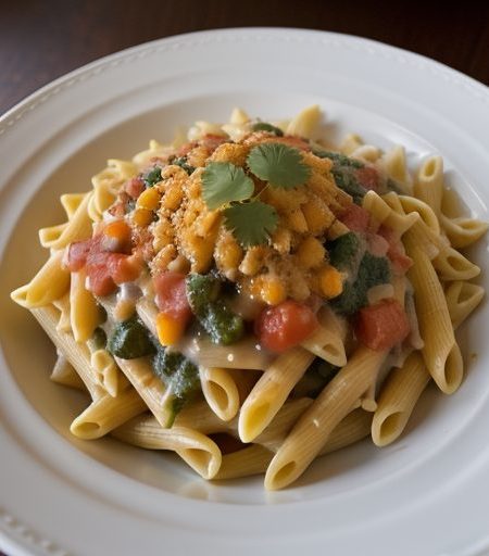 Cheesy Mexican Pasta recipe image
