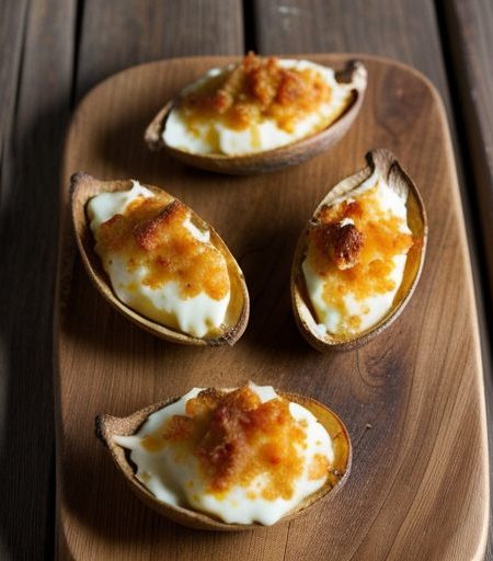 Cheesy Potato Skins recipe image