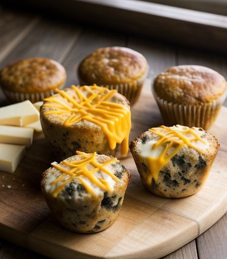 Cheesy Sausage Muffins recipe image