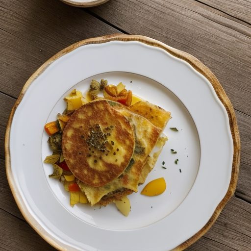 Cheesy Spanish Omelette recipe image
