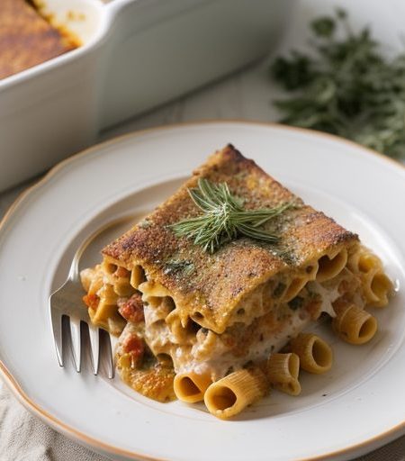 Cheesy Tomato & Turkey Bake recipe image
