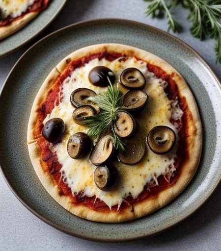 Cheesy Turkey and Vegetable Pizza recipe image