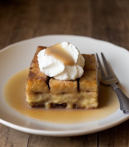 Chef Bill Hahne's Bananas Foster Bread Pudding recipe image