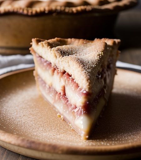 Chef Freddy's Apple Rhubarb Pie recipe image