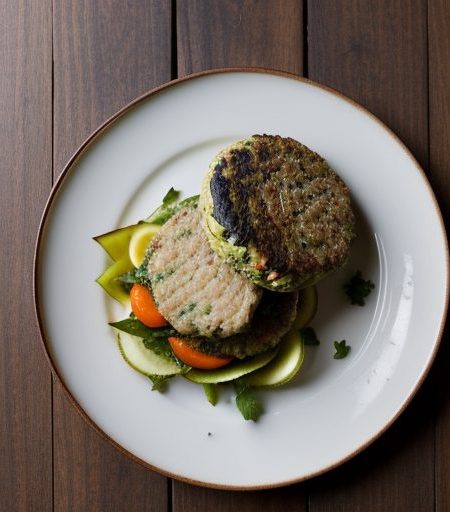 Chef Kerry Sear's Vegetable Burgers recipe image