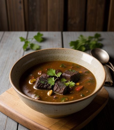 Cherokee Pepper Pot Soup (AI recipe image