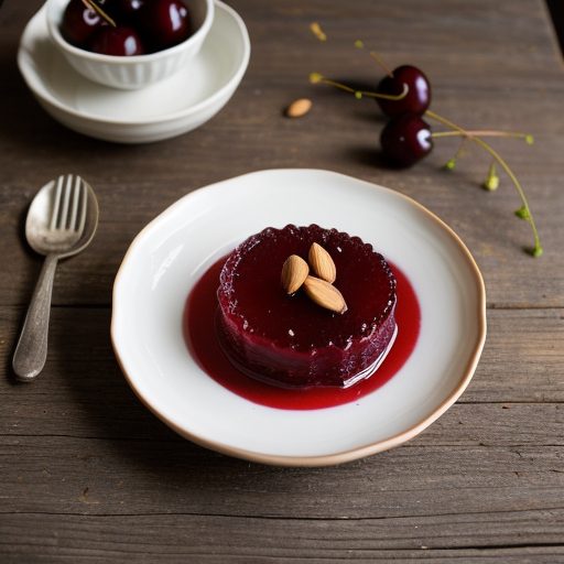 Cherry Almond Jelly recipe image