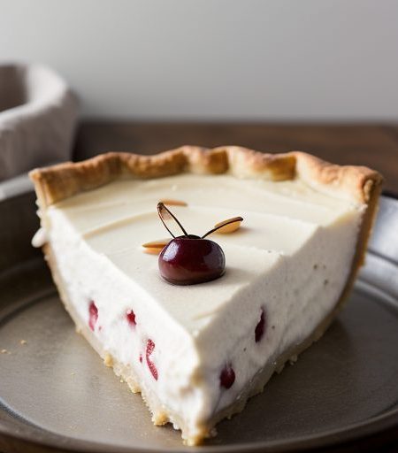 Cherry Almond Mouse Pie recipe image