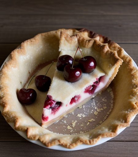 Cherry Almond Pie recipe image