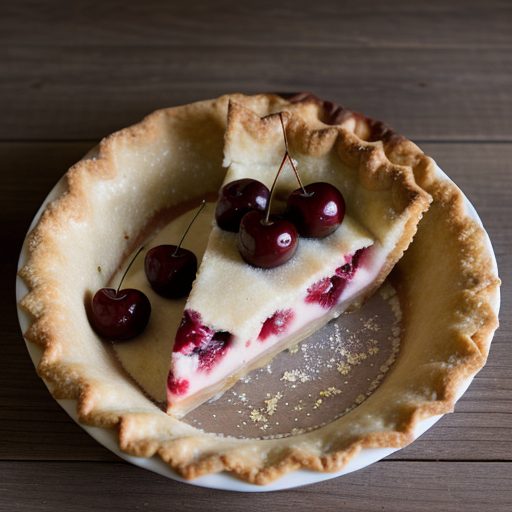 Cherry Almond Pie recipe image